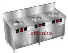 三口噴火爐(櫥櫃型)