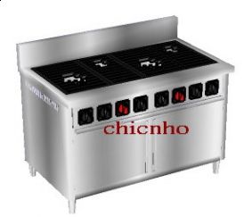 四口西式爐下櫥櫃-L型