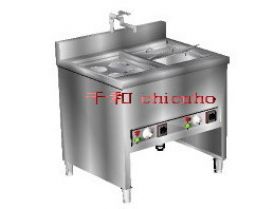 電力式四孔煮麵機單湯桶