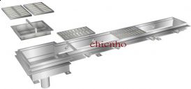 不銹鋼水溝/防臭氣濾渣槽