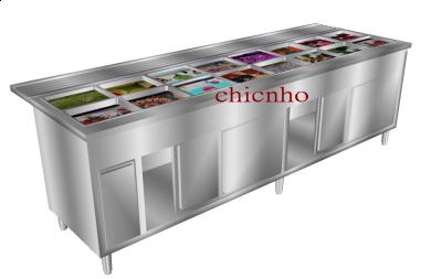 電氣式--自助餐保溫配膳台