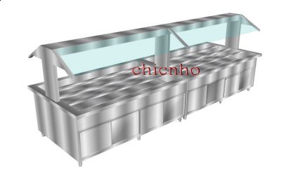 電氣式--自助餐保溫配膳台