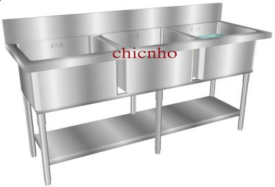 三連水槽-sink